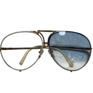Porsche Design Carrera 5623 7B‎ Sunglasses - Gold Aviator Blue Lens VTG Austria